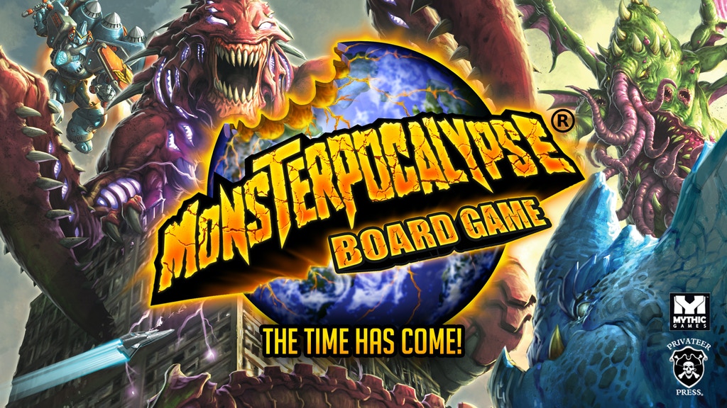 Monsterpocalypse Board Game Kickstarter - Mythic Games