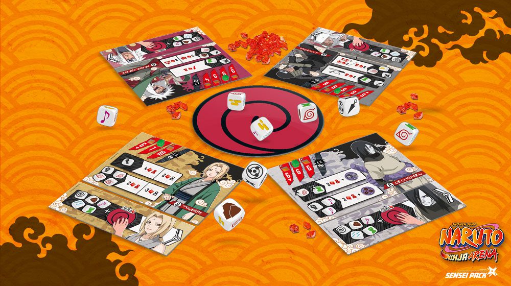 Naruto: Ninja Arena – Genin Pack Expansion, Board Game