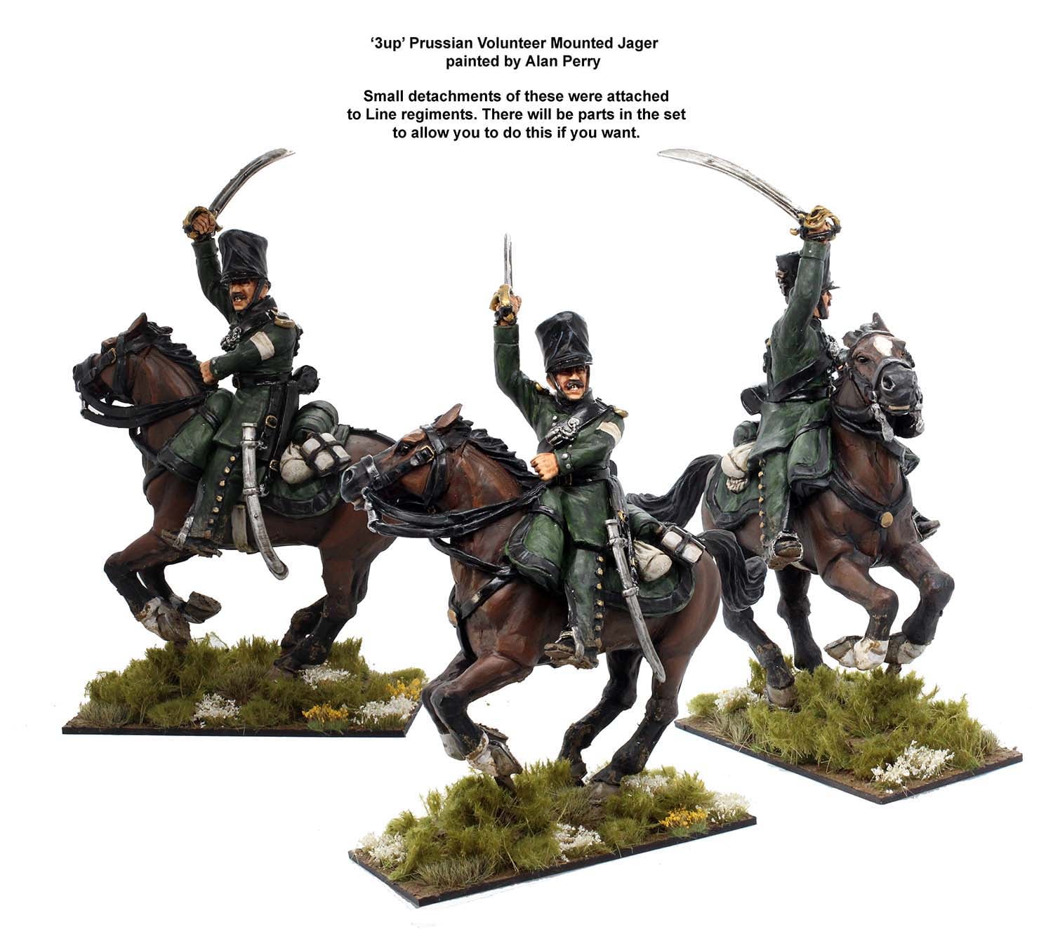 Prussian Volunteer Mounted Jager - Perry Miniatures