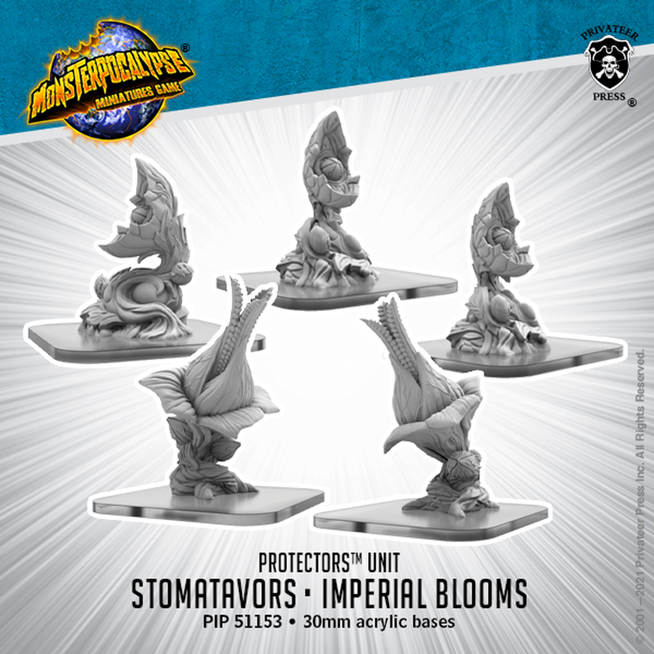 Stomatavors And Imperial Bloom - Monsterpocalypse