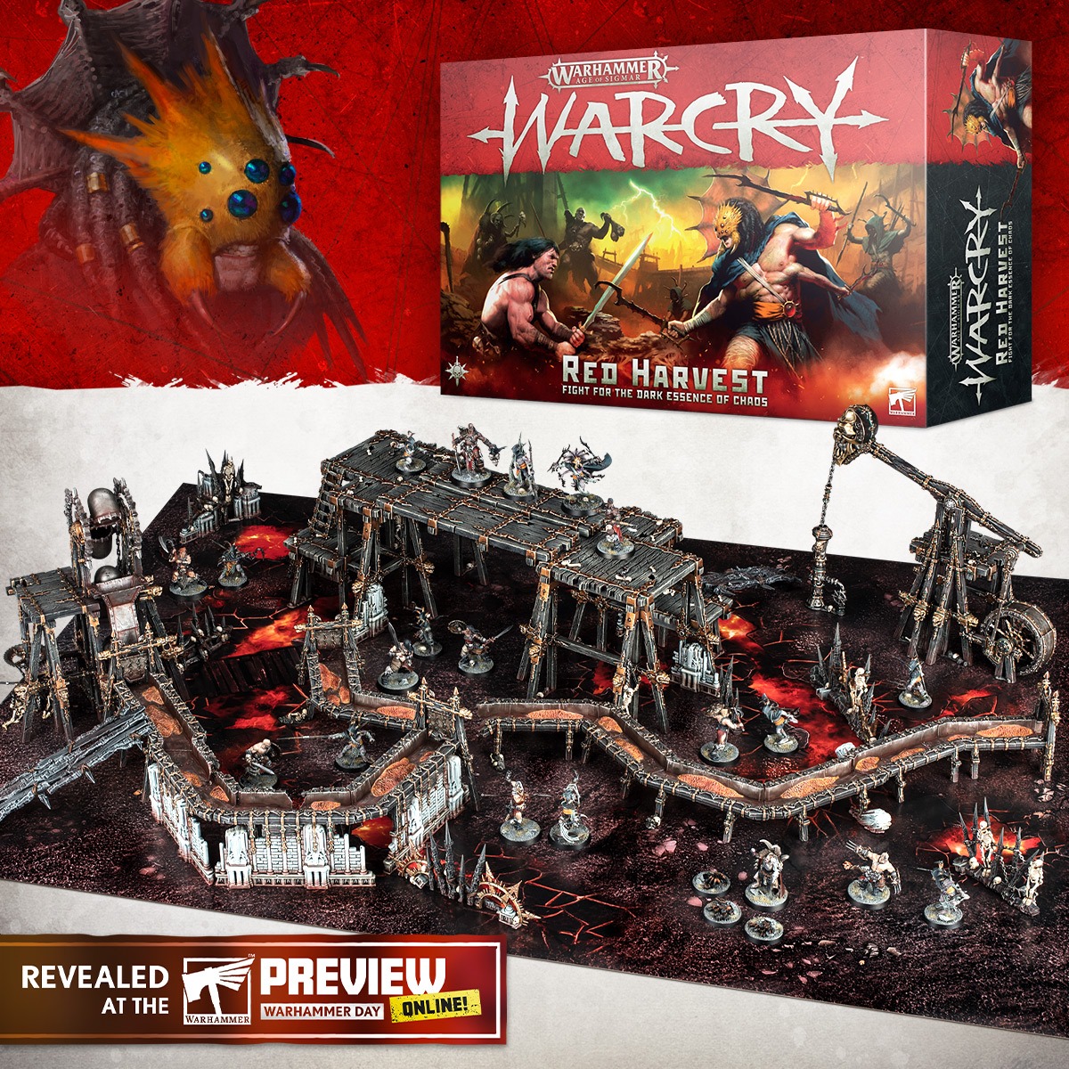 Battle For Glory In Warcry: Red Harvest Coming This Weekend