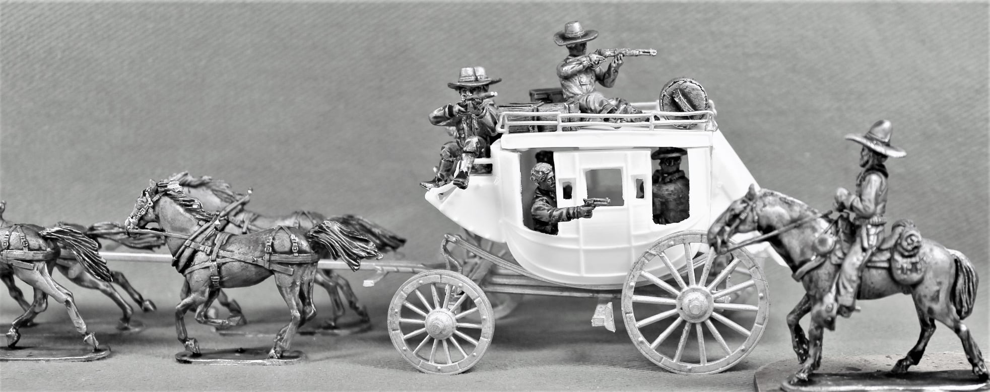 Wild West Stage Coach #3 - Empress Miniatures