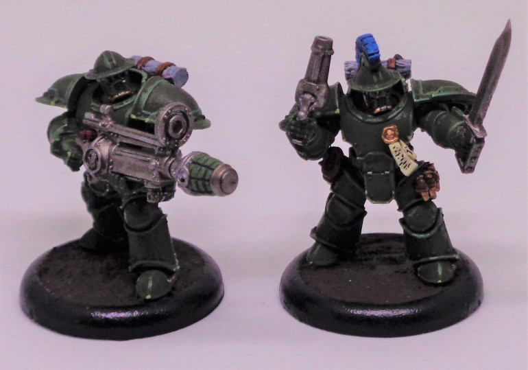 Trencher Ironside Officer and Siege Gunner #1 (WIP)