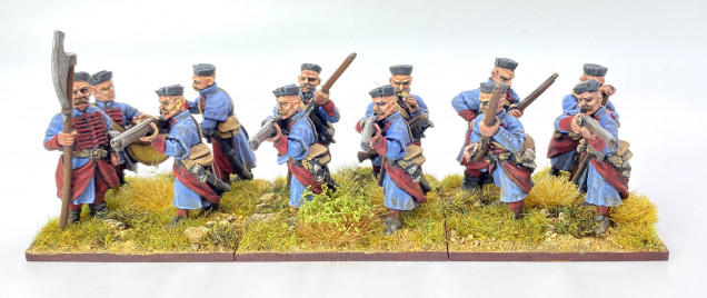 28mm figures from Wargames Foundry and The Assault Group