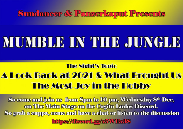 Mumble in the Jungle, 8th Dec