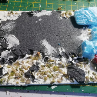 Work on the base