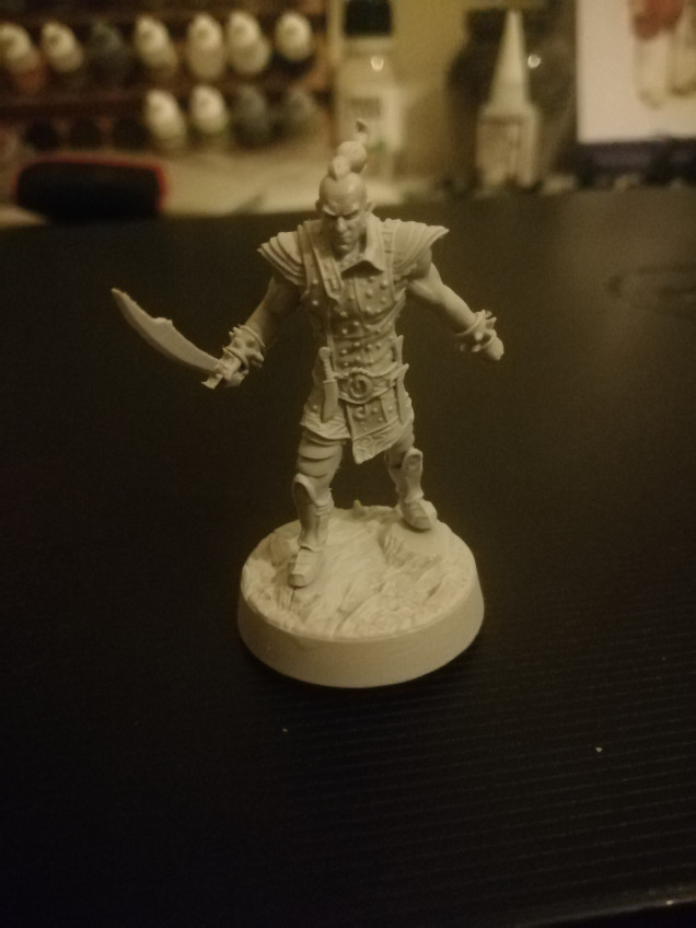 The Atlantis Miniatures version of Dire who is a bit stiff in the shoulders for me.