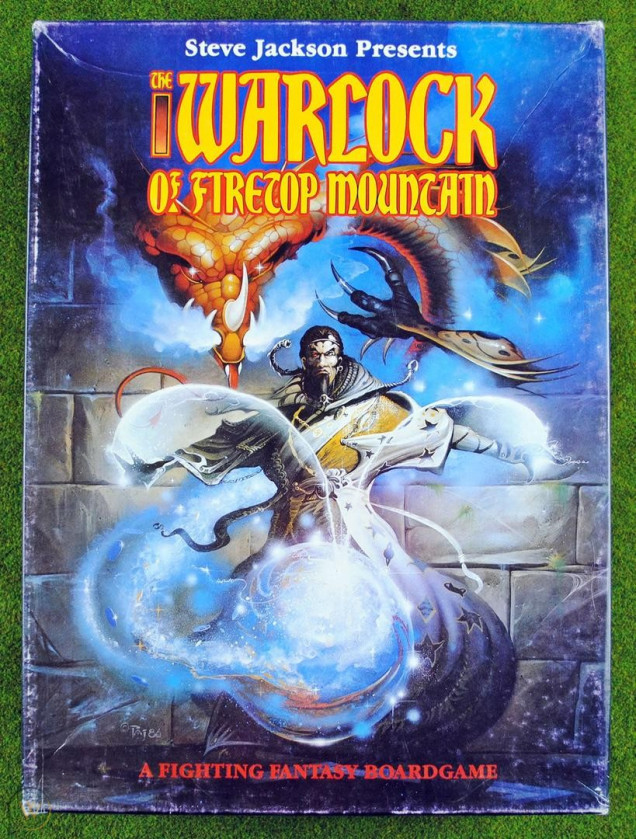 For painting my mini I used the art from the board game cover for inspiration. This was the first Games Workshop game I played because as a ten year old I knew the rules from the book. It also followed the layout of the book including the annoying maze.