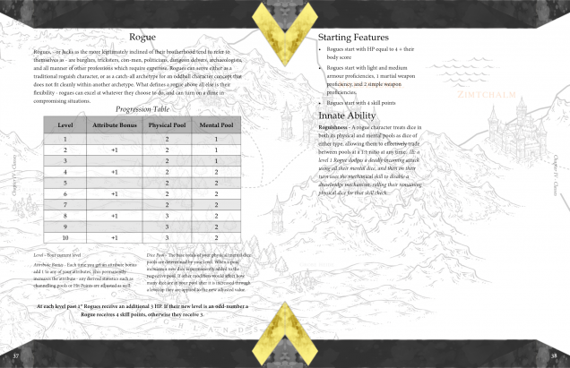 The Rogue Archetype & Skill Trees