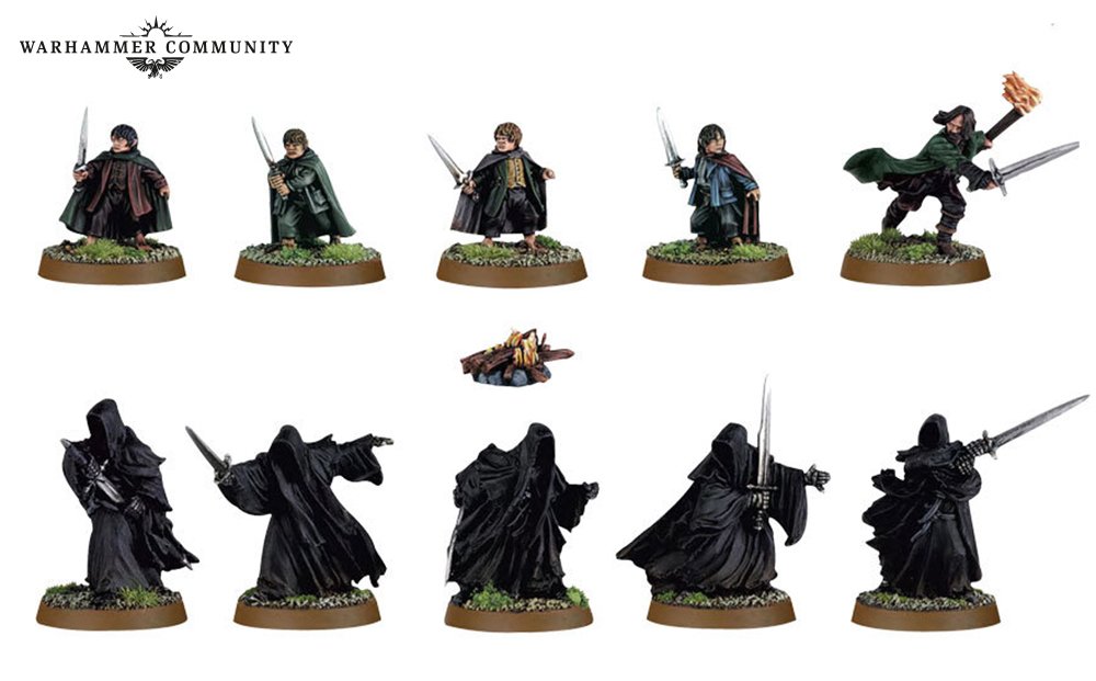 The Lord of the Rings: Combat Hex Tradeable Miniatures Game