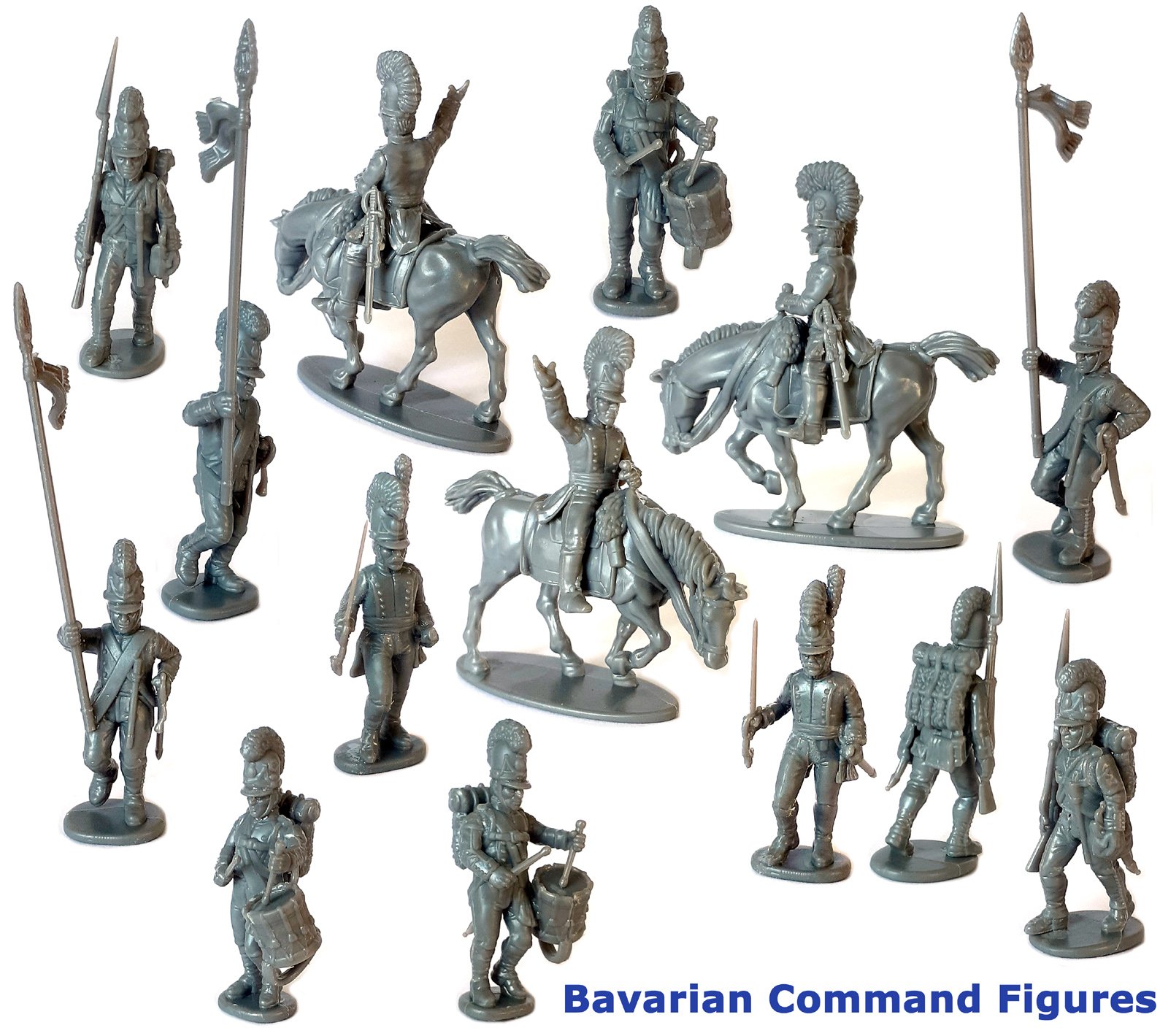 Bavarian Line Infantry Command Figures - Victrix