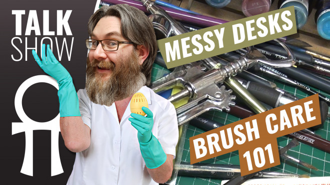 Cult Of Games XLBS: How Clean Is Your Hobby Space + Brush Care For Dummies!