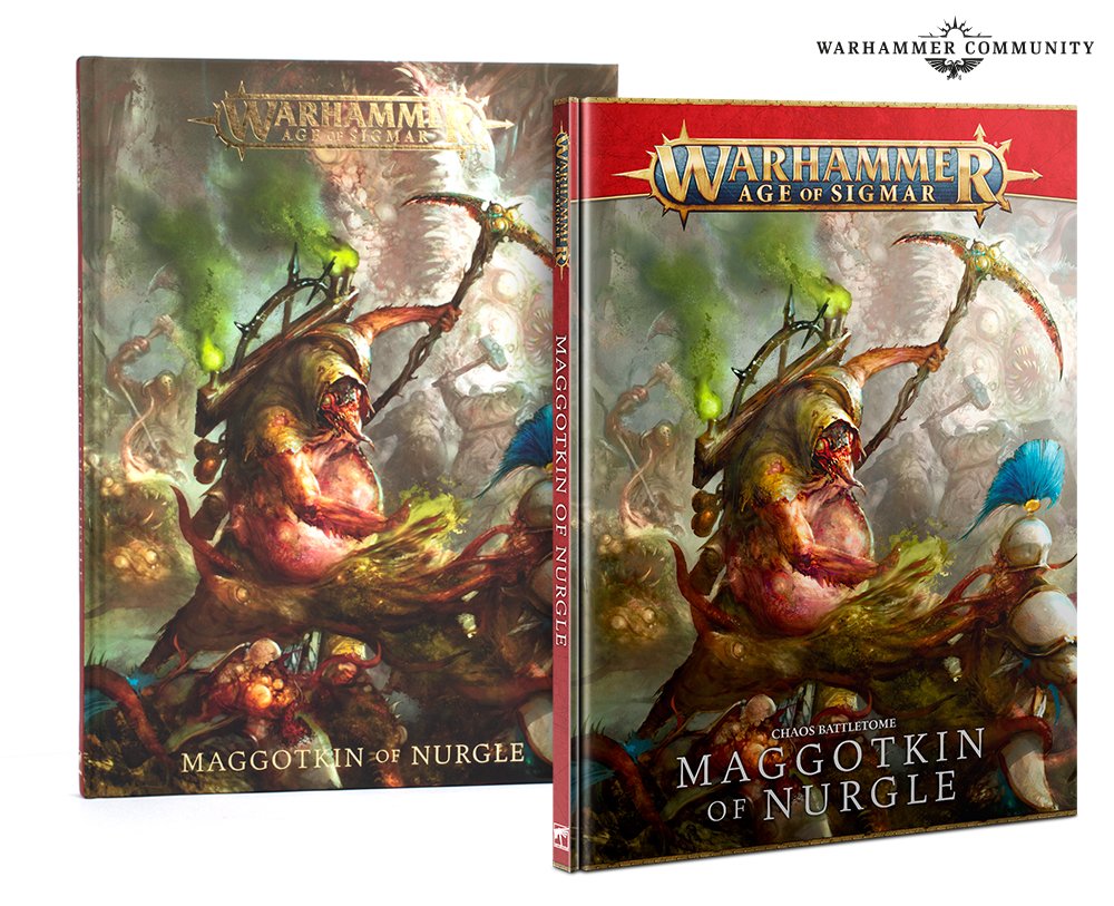 Maggotkin Of Nurgle Battletome - Warhammer Age Of Sigmar DEC