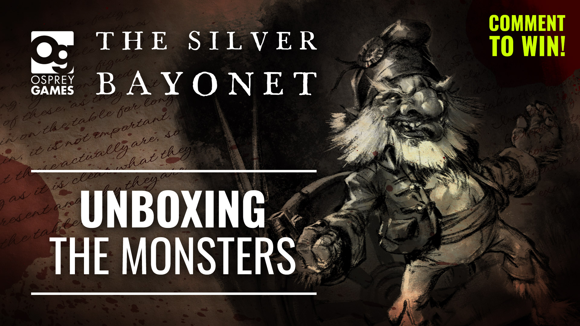 Osprey_Games_Silver_Bayonet_Unboxing_Monsters_OnTableTop-Coverimage