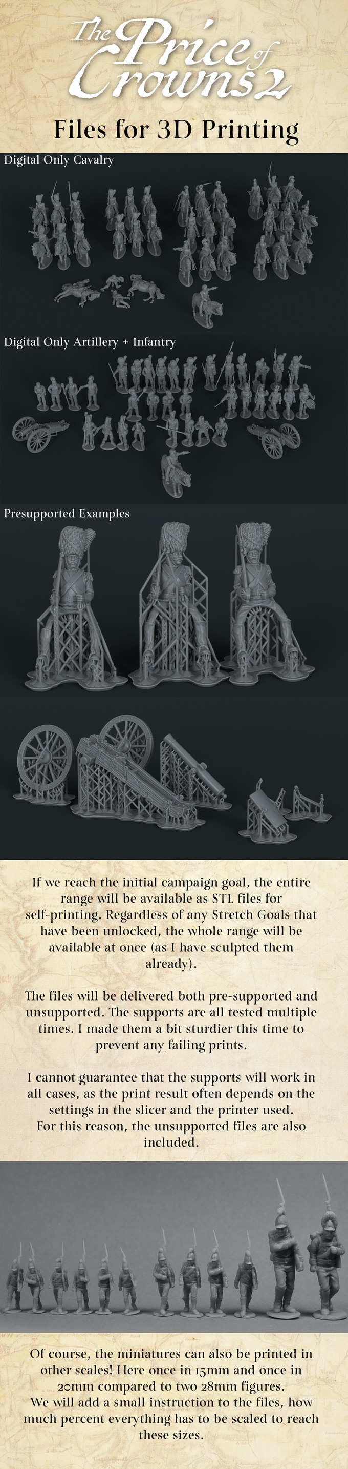 The Prince Of Crowns 2 3D Printing Options - Piano Wargames