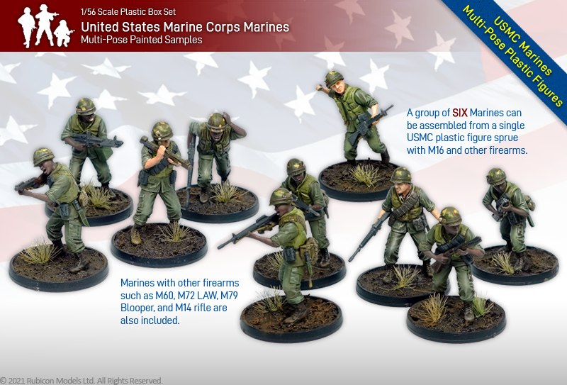 United States Marine Corps Marines #1 - Rubicon Models