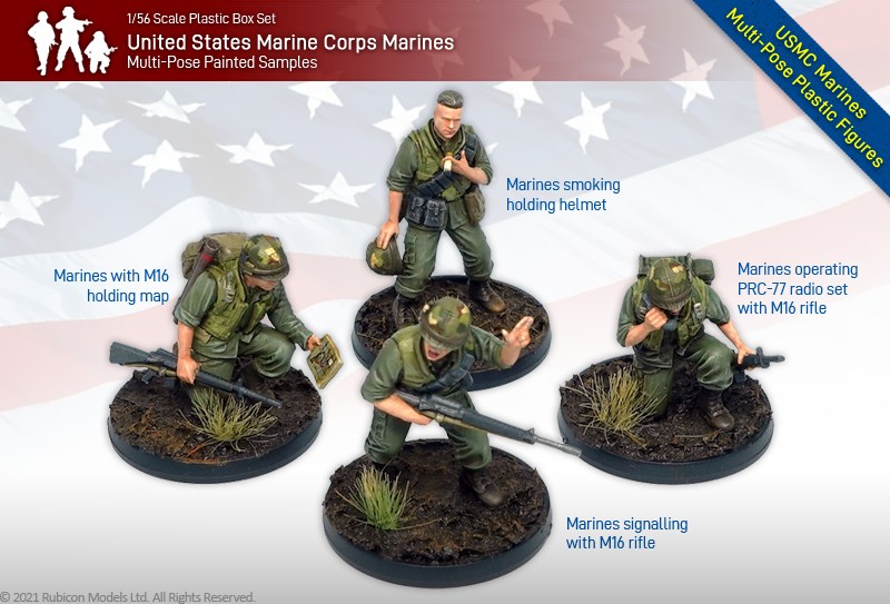 United States Marine Corps Marines #3 - Rubicon Models