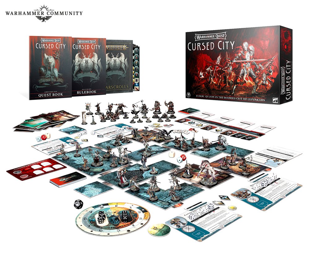 Warhammer Quest The Cursed City - Games Workshop 2022