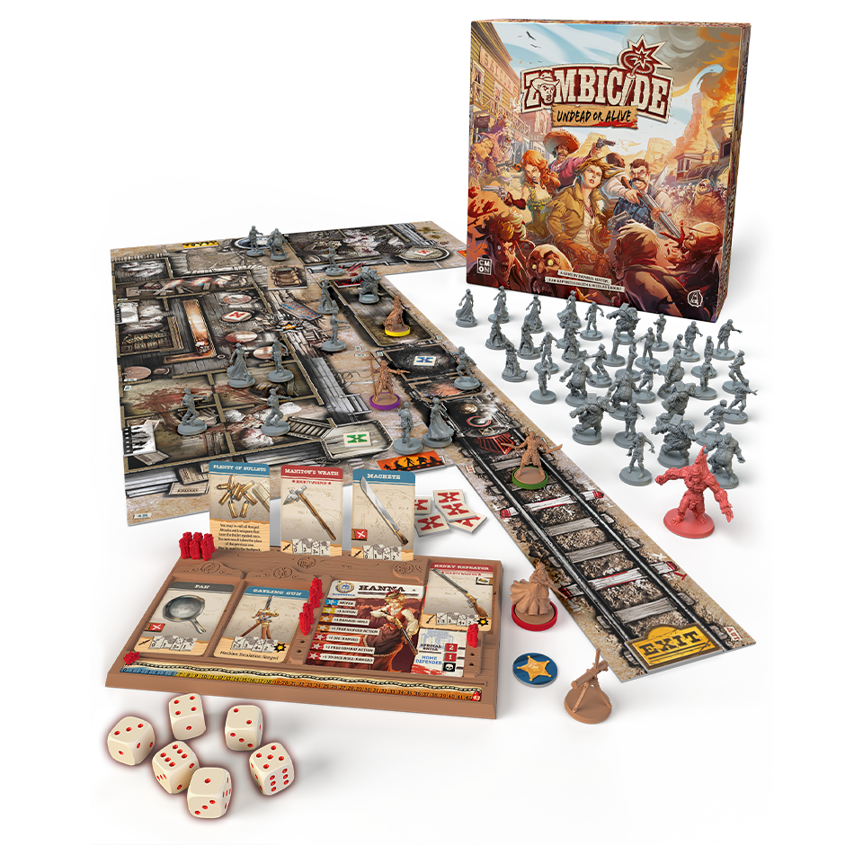 YEEHAW! Zombicide: Undead Or Alive Heads To Retail April 2022