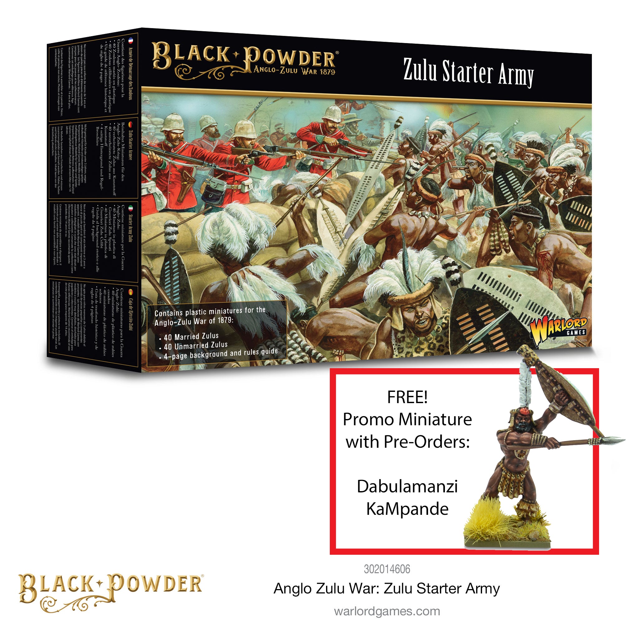 Zulu Starter Army Box - Warlord Games