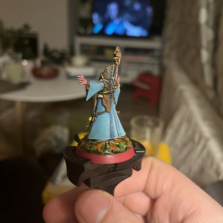Really happy with how the blending turned out on the cloak 