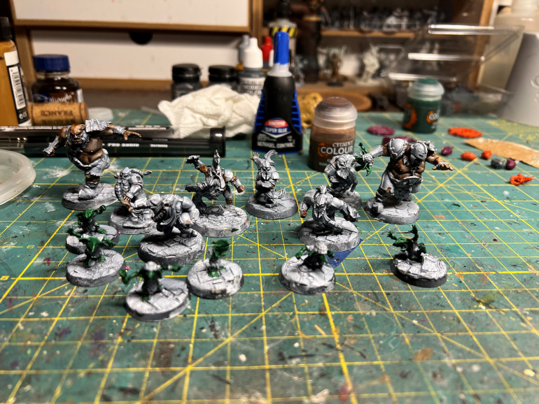 The team was assembled and zenital primed.