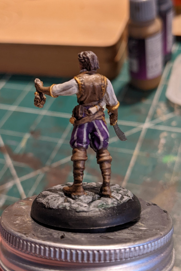 Minis #5&6 Adventuring Noble & Barnabotti