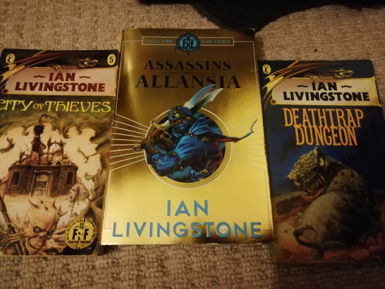 In recent years Livingston has written a book called Assassin's of Allansia which is a direct sequel to city if Thieves. After slaying Zanbar Bone Prince Azure if Blacksand sends assassin's to kill you. It ends at death trap dungeon creating a trilogy which was a nice touch linking some if the best in the series