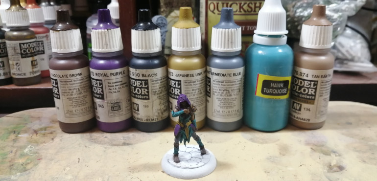 Officiant of Dagon - Base coats