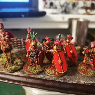 Some of the minis painted in 2021