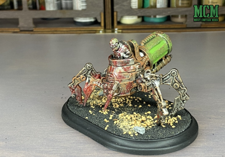 I really like these Spider Cav models. I made two of them.