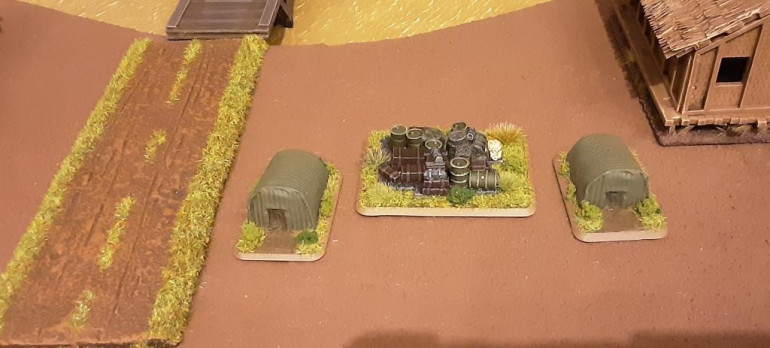 Ammo bunkers and neutral objective marker