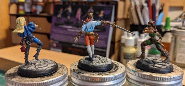 Minis #2-4 Fencing Master & Cat Burglars