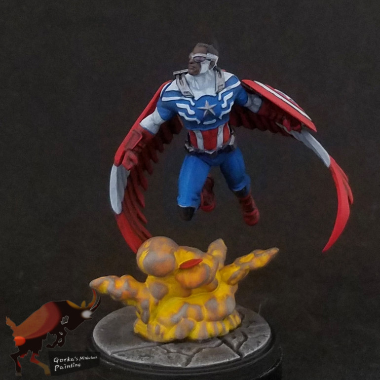 Warmachine and Falcon cap