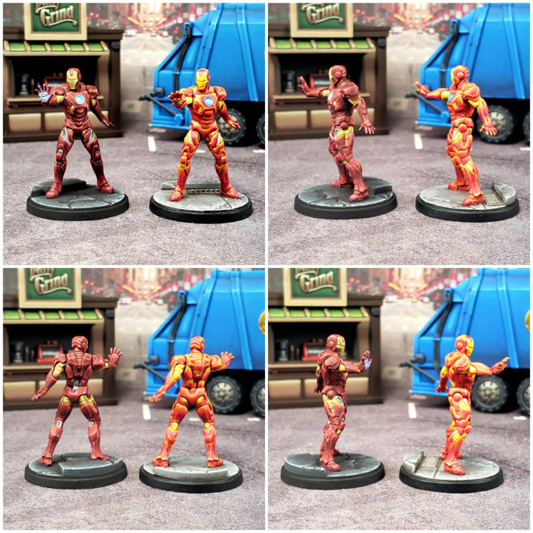 Iron Man Repaint Comparison