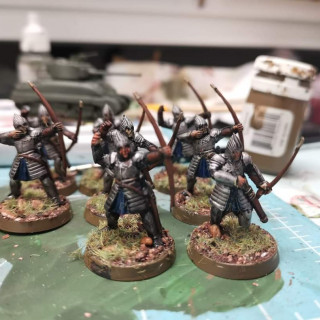 Some of the minis painted in 2021