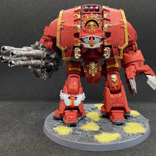 Blood Angels Engineer and Leviathan Pattern Siege Dreadnought (20 points)