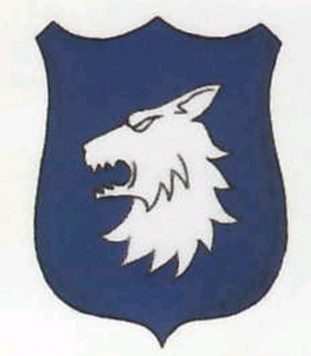 The shield design id like to use, the white wolf