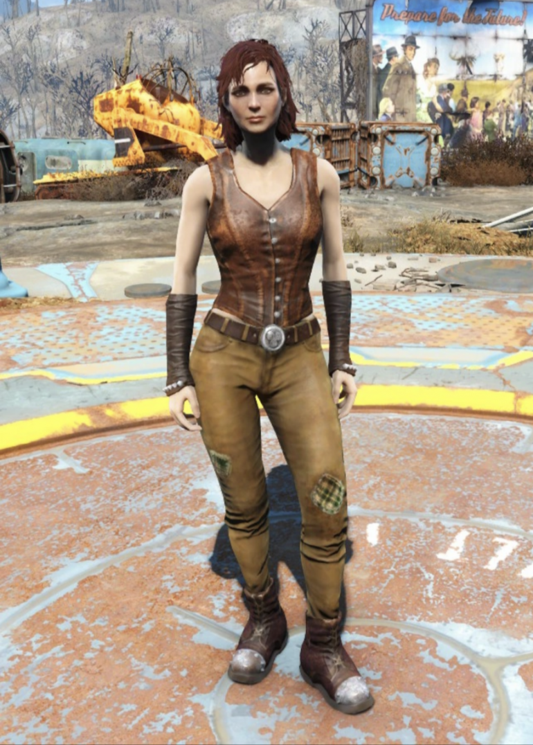 Cait as seen in Fallout 4.