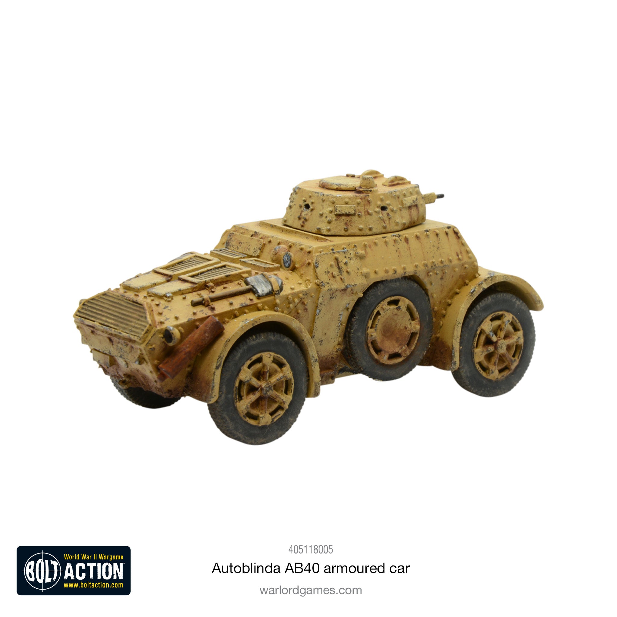 Autoblinda AB40 Armoured Car - Bolt Action