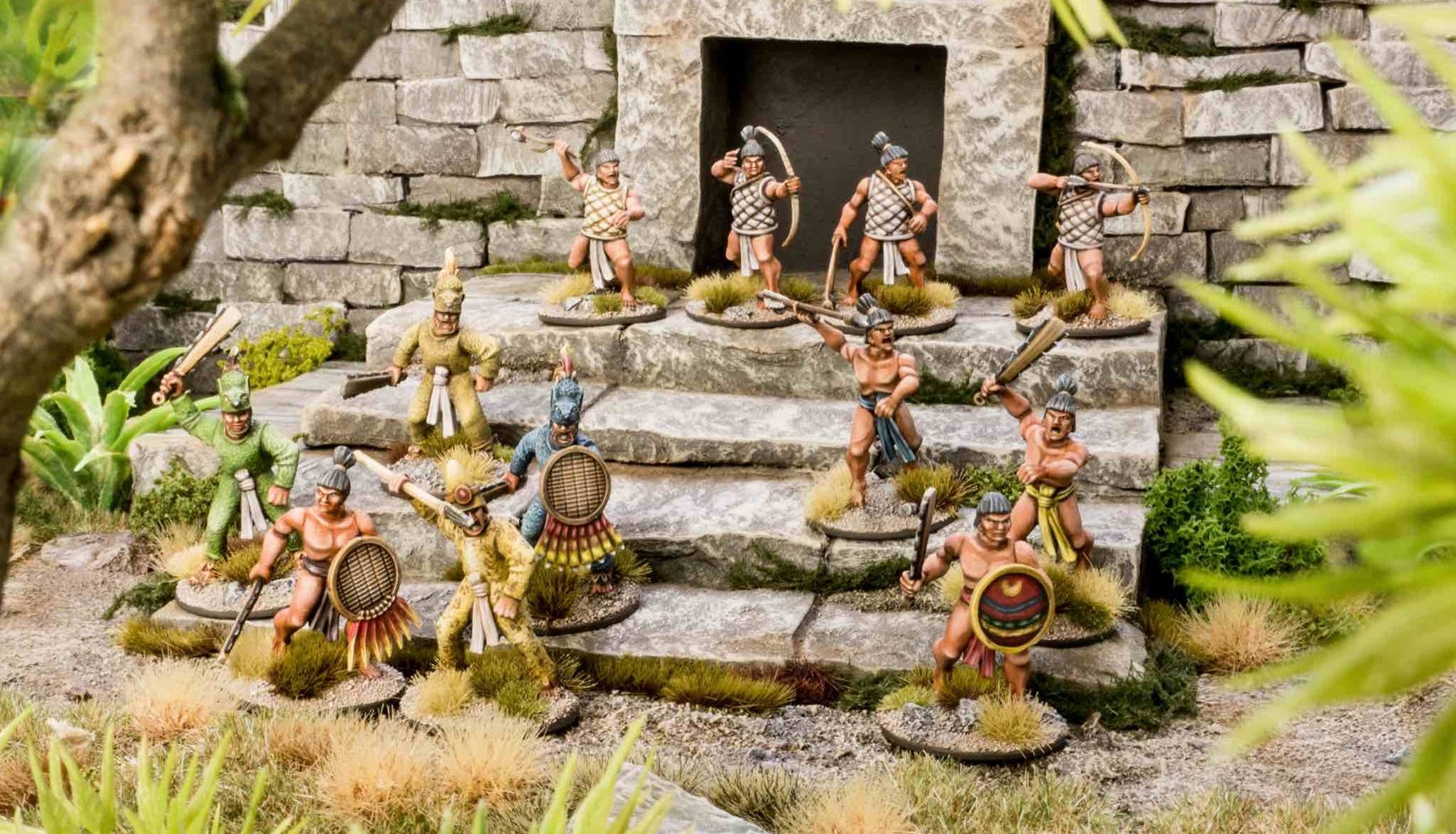 Aztec Warriors Miniatures - Wargames Atlantic 2022