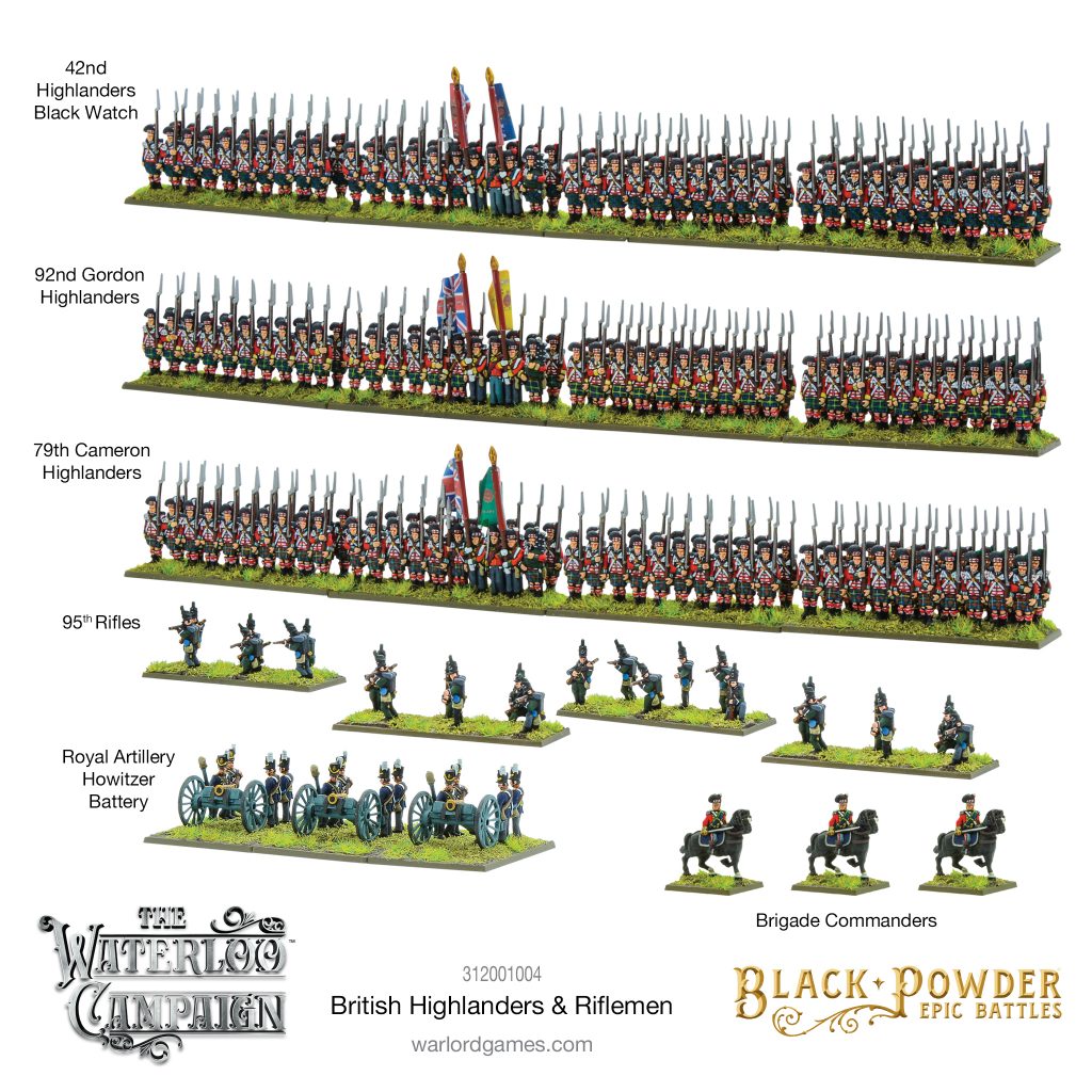 Warlord Show Off Highlanders & Guard For Epic Battles: Waterloo ...