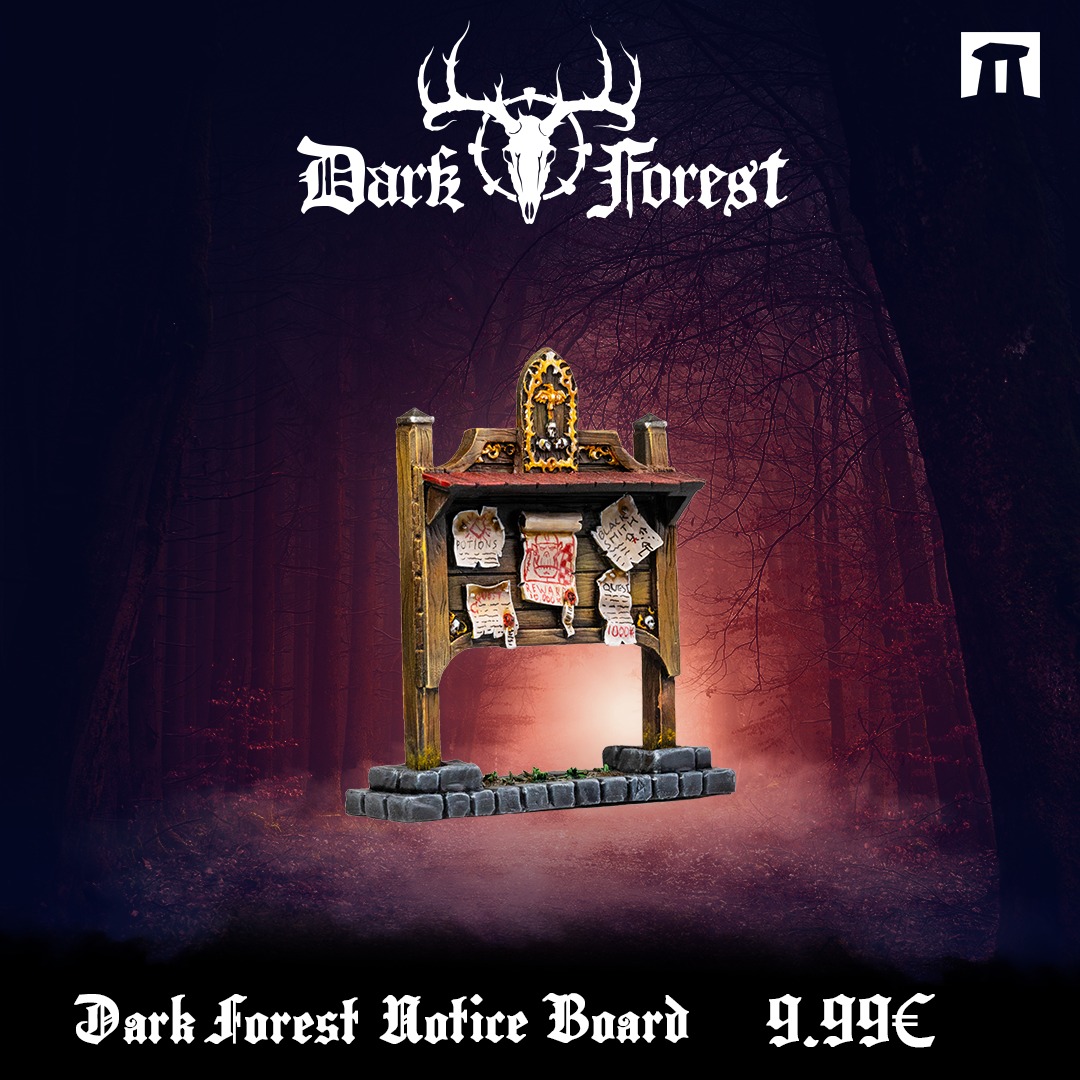 Dark Forest Notice Board - Kromlech