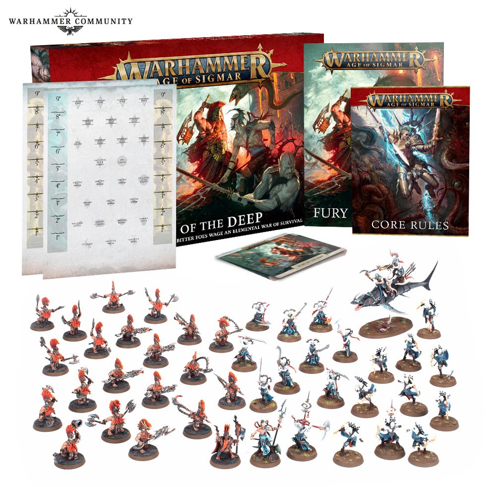 Fury Of The Deep Box Contents - Warhammer Age Of Sigmar