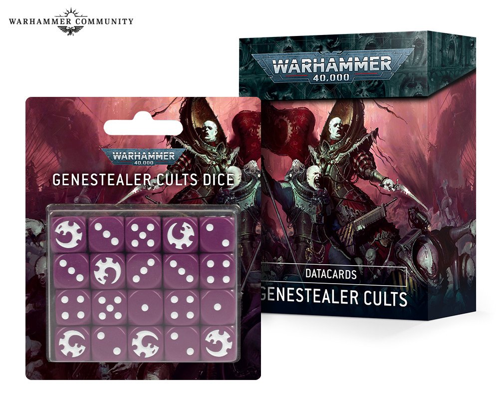 Genestealer Cults Dice - Warhammer 40000