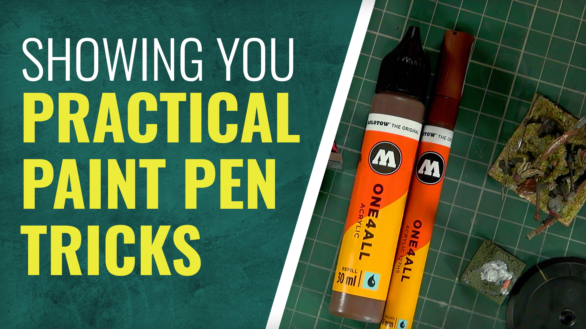 Gerry Can Show You Some Practical Paint Pen Hobby Tricks! OnTableTop