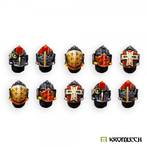 Imperial Crusaders Helmets - Kromlech