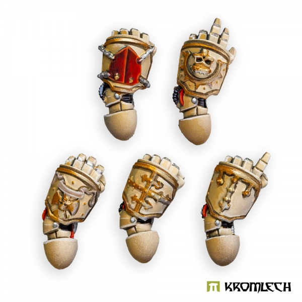 Imperial Crusaders Power Gloves Left - Kromlech
