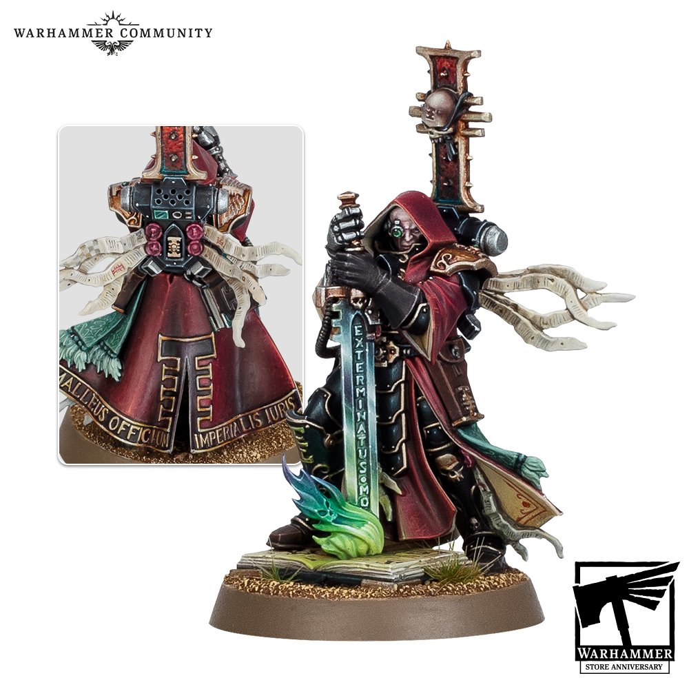 Inquisitor Erasmus Cartavolnus - Warhammer 40000