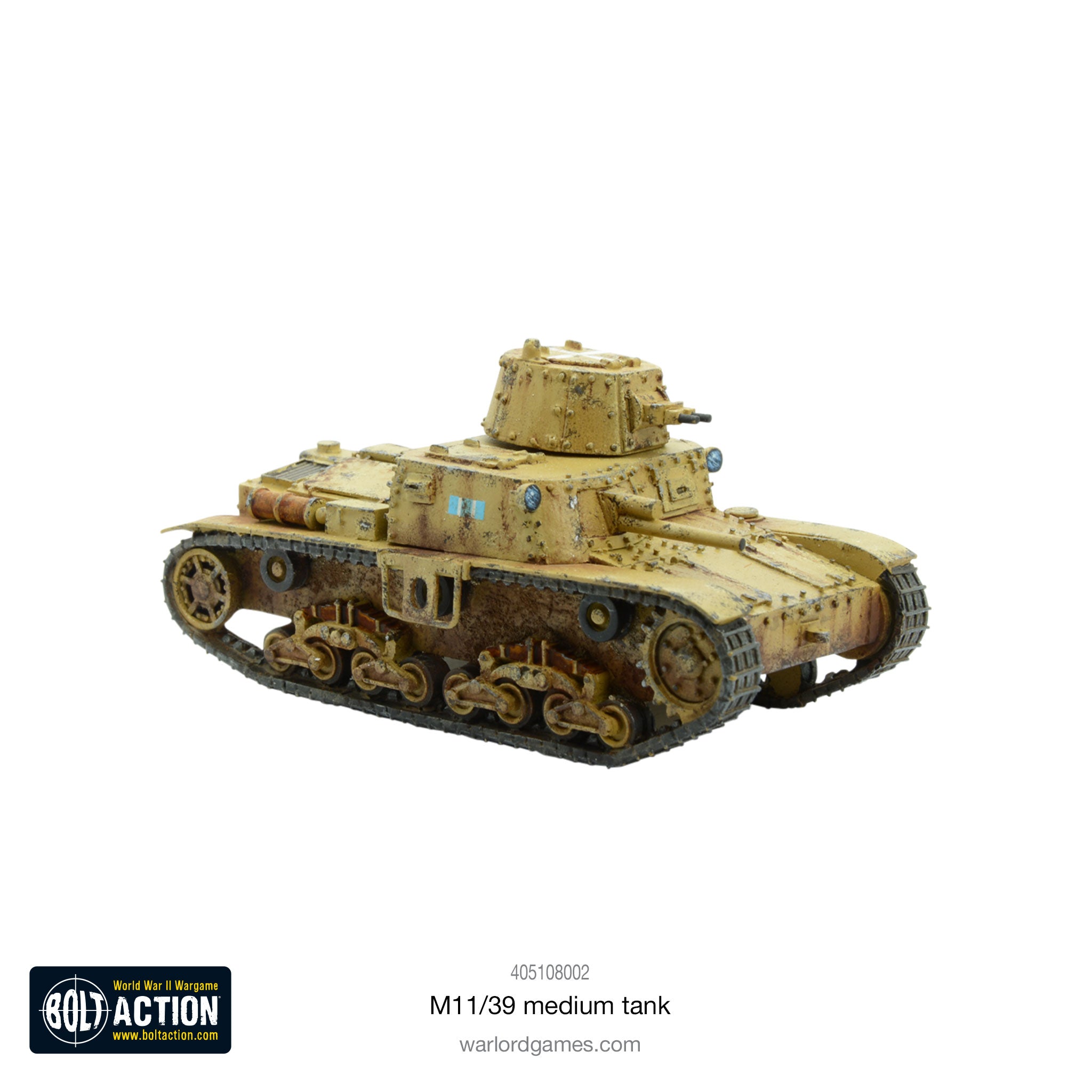 M11 39 Medium Tank - Bolt Action